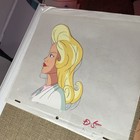 Ghostbusters Animation Cel Production Art 80 s Cartoon Background Vintage I23