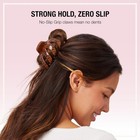 Scunci Jaw Claw Clips Thick Hair Black Tortoise Octopus Clip 2 Pack