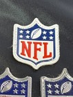 Nfl Authentic Game Issued Jersey Collar Patches Silver   White 4 Available
