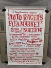 Vtg Thompson Speedway Ct Mud Runs Racing Flea Market Demolition Derby Posters
