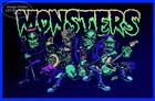 Monster Rock By Dirty Donny Flocked Blacklight Poster - 35  X 23 