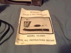 Vintage Valiant Electric Travel Iron Fold Up Steam dry Iron W original Box