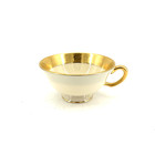 Lenox Westchester 24k Gold Encrusted Footed Cup Teacup Coffee Tea M-139 Set Of 6
