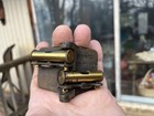 Vintage Very Rare Early W l   E   Troy Ny Gurley Post Level Patent 1885