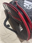 Adidas Tour Tennis Backpack 12-racket  Black white scarlet