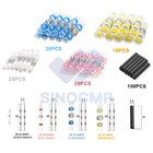 250pcs Waterproof Solder Seal Sleeve Heat Shrink Butt Wire Connectors Terminals