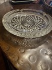 Vintage Cut Glass Ashtray 
