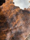 Premium Quality Exotic Brindle Brazilian Cowhide Rug Tricolor Size  6-7ft Approx