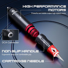 Tattoo Gun Kit  Rotary Tattoo Pen Set With Ink And Needles