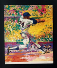 Leroy Neiman    Willie Mays Baseball   1990 s   Signed By Neiman   Print Framed