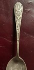 Vintage Native American Navajo Whirling Log Thunderbird W log Ingot Silver Spoon