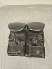 Venum Sparring Bag Gloves Size Large Black Hook And Loop Mma Boxing Training