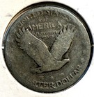 1925-p Standing Liberty Quarter - Silver Coin - Free Shipping -  17-30 