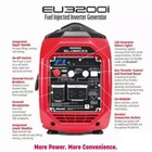 Honda Eu3200ian 3200 Watt Portable Inverter Generator With Co-minder