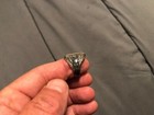 Rare Ww2 wwii Era  united States Maritime Service  Sterling Ring Size 8 75