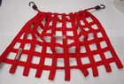 G-force Racing Race Car Gear Red Ribbon Window Net W  Strap Sfi Usa V33-1