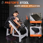Commercial Preacher Curl Bench Weight Seated Preacher Isolated Dumbbell Biceps