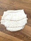 Vintage Xl Diaper Cover Alexis Baby Girl Handi-panti Bloomers Lace Roses Usa 2 3