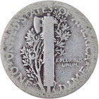 1919 Mercury Dime 90  Silver 10c Us Coin Collectible