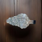 Vintage Glass Grape Cluster Bottle Collectible Wine Novelty Made In Turkey