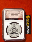 2025  1 Niue Reverse Proof Silver Samurai Warrior Ngcx Pf 10 Kimono Jacket Label
