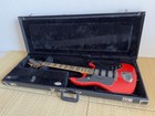Electric Guitar Hofner Galaxie Red Made In Germany With Hard Case