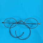 Pair Of Antique Round Eyeglasses Frames Spectacles Gold Filled Spring Ear Pieces