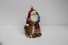 Old World Christmas Glass Christmas Ornament Santa Lot Of