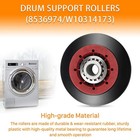 4392067 Dryer Repair Kit Belt Rollers   Idler For Whirlpool Kenmore Maytag Duet