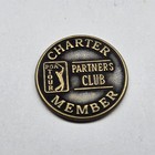Pga Tour Partners Club Charter Member Vintage Golf Token Ball Marker Token