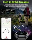 2 13  Smart Watch  answer make Call  Amoled Display 3atm Waterproof Gps Compass