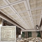Faux Tin Ceiling Tile  3d Embossed Panels  For Hotel Pl29 Dccg 10pcs