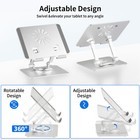 Tablet Stand Holder Adjustable Desktop Stand Foldable Aluminum For Phone Ipad