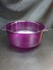Tupperware - 4 Pc Microwave 3 Qt  Stack Cooker With Lid Purple
