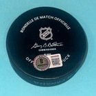 Mitch Marner Signed Vegas Golden Knights Official Game Puck Beckett  bas 