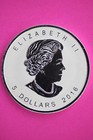 Wolf Privy Rev Proof 2016 Canada Maple Leaf  5 Coin 1 Oz  999 Silver Coin 3369