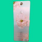 New Uni Full Pink Plush Spa Headband Sequin Bow Skincare Face Wash Hair Band