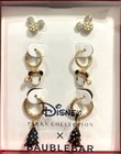 Disney Parks Baublebar Christmas Tree Mickey Holiday Light Set 3 Earrings 2021