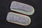 Wwii German Luftwaffe Nco Flak Artillery Shoulder Boards     Slip-on