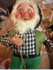 Vintage Hobo Hillbilly Shelf Sitters Set Of 2  Made Japan