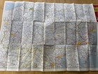 Vintage Aaa Pennsylvania New Jersey Road Map Travel Guide Folded Brochure Usa