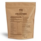Mb Herbals Anhydrous Citric Acid Powder 5 Lb   100  Pure Food Grade White