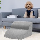 Extra Wide Foam Dog Stairs High Density Pet Ramp Non-slip For Injured Older Pet