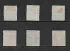 Chile Scott 51 - 56 Used Set - 1901 02 Columbus Issue