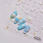 Sanrio 3d Embossed Stickers For Nails  Mobile Phones  Decorating