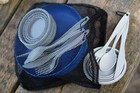 Ozark Trail 4person Table Set With Plastic Plates And Flatware 21 Pieces durable