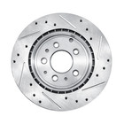 Front Rear Drilled And Slotted Rotors Ceramic Pads Kit For Mazda Cx-9 2007 2008
