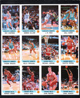 1990-91 Panini Stickers Nba Complete Set 15 Sheets  180 Michael Jordan All Nm 