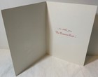 Vtg Sunshine Christmas Card Unused Pretty Girl With White Hair Under Mistletoe 