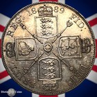 Great Britain 1889 Double Florin Gb1392